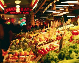 Image of fruits and veggies, copyright Micrsoft