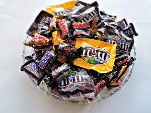 An image of candy in a bowl