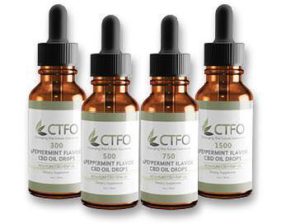 Image of CTFO oil drop bottles